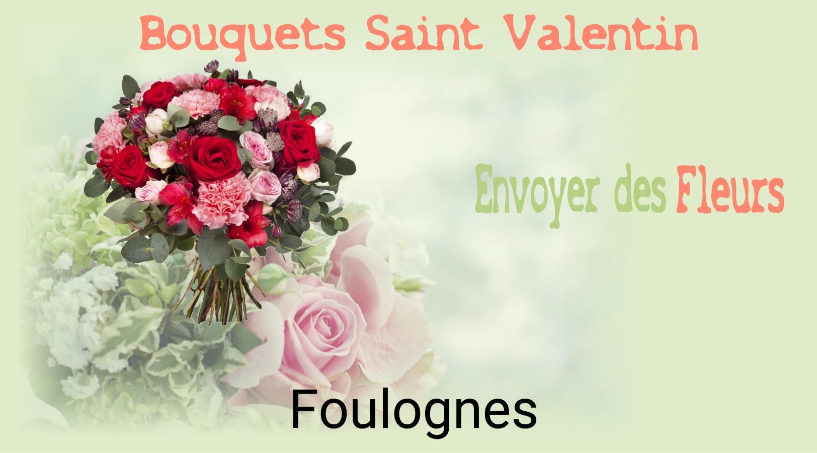 Roses de Saint-Valentin livrées à Foulognes